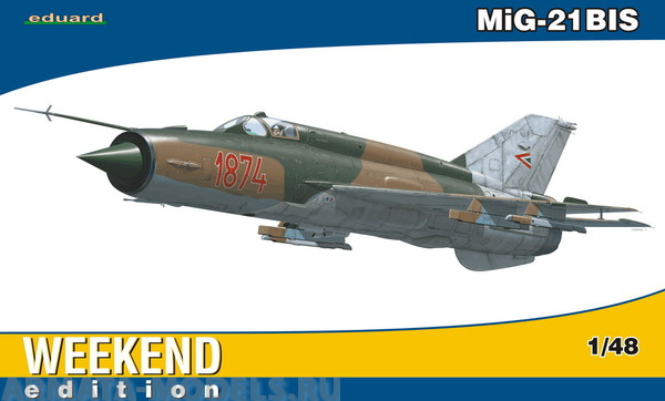 84131 Самолет MiG-21BIS  (Eduard) 1/48 EDUARD
