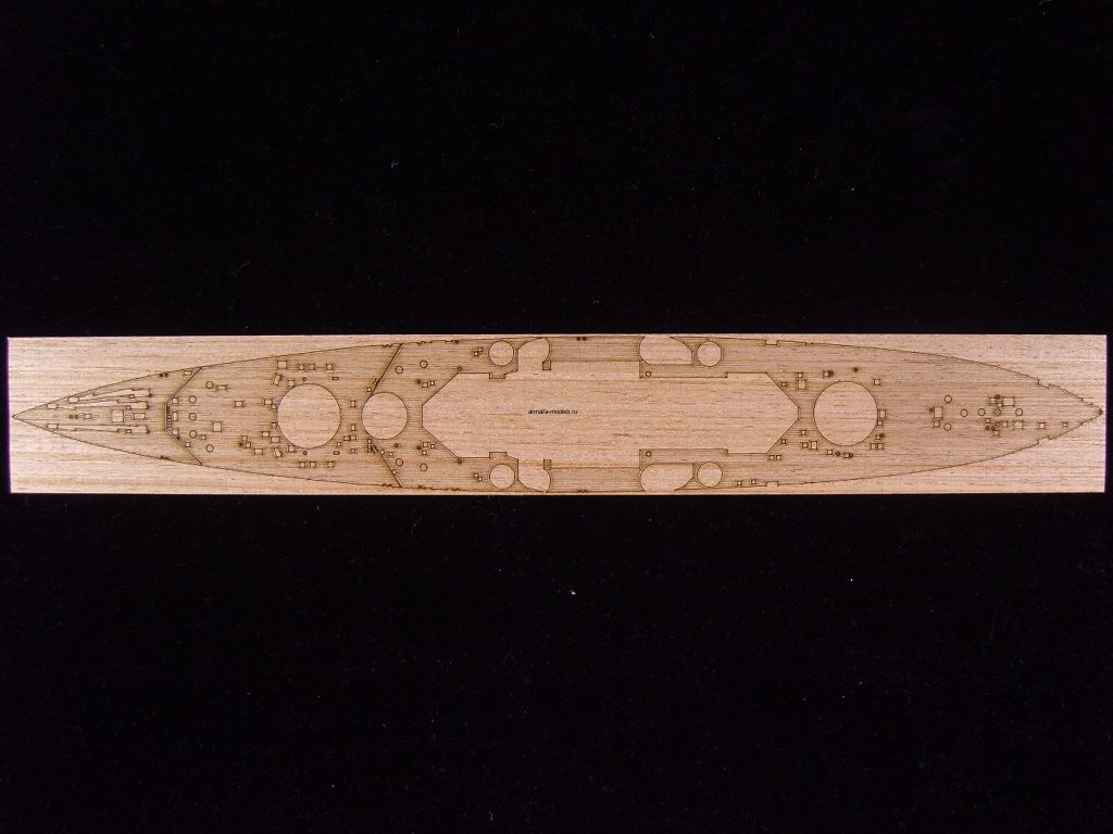 AW20062 Деревянная палуба для HMS King greoge V