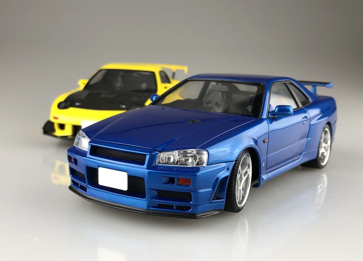 05733 Nissan Skyline GT-R BNR34 Hosino Kozo Aoshima