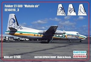 ЕЕ144116_3 Пас. самолет Fokker F-27-500 Mahalo Air