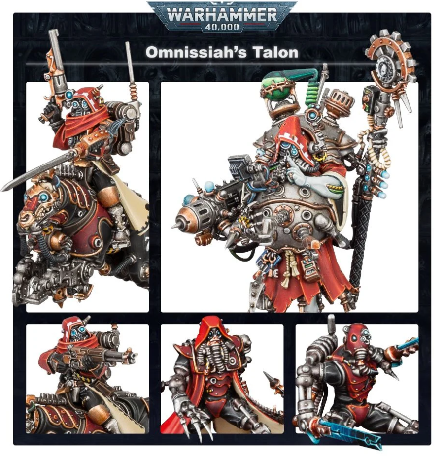 59-28GW Набор Адепта Механикус. Коготь Омниссии (Adeptus Mechanicus Omnissiah's Talon)