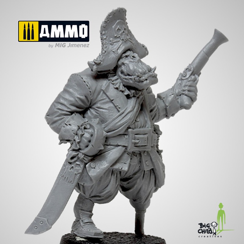 BCBS700008 Миниатюра Kaptain Gorak the Red BIG CHILD