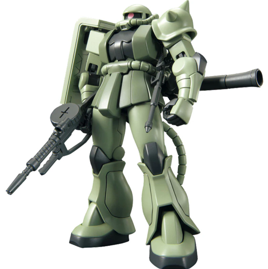 BND-2137102 Сборная модель RG Bandai MS-06S Char`s Zaku II(зеленый) 04 Bandai