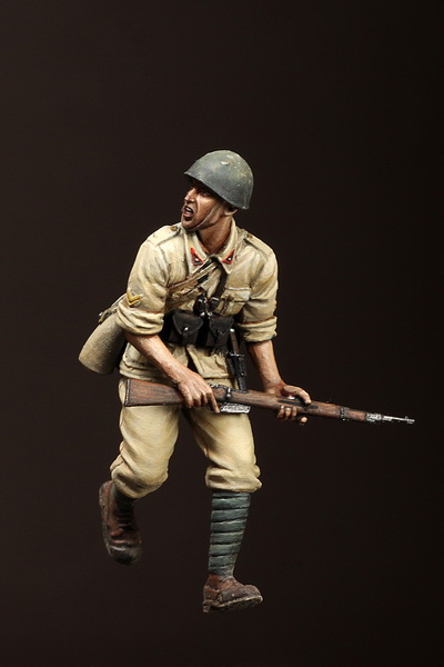 35157SOGA Sergeant Italian Guastatori in North Africa. SOGA Miniatures