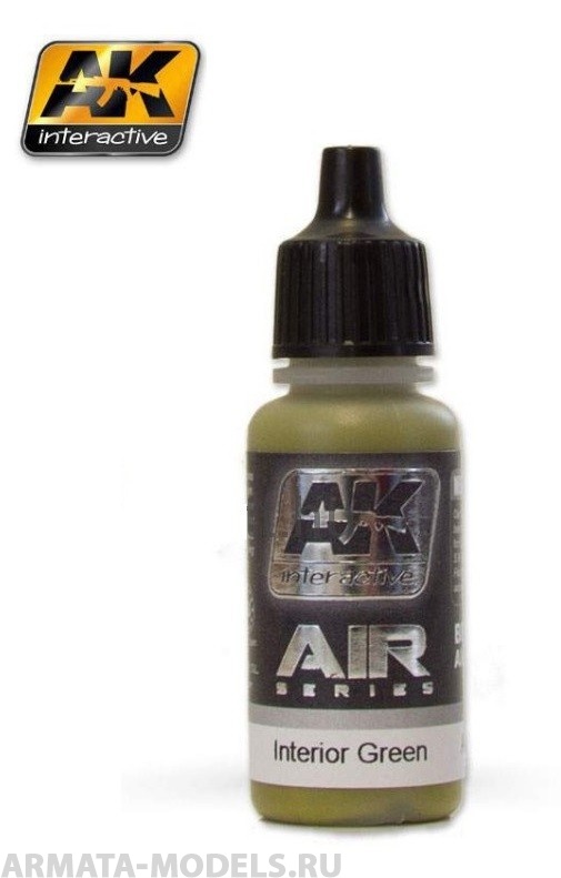 AK-2303 Краска акриловая INTERIOR GREEN