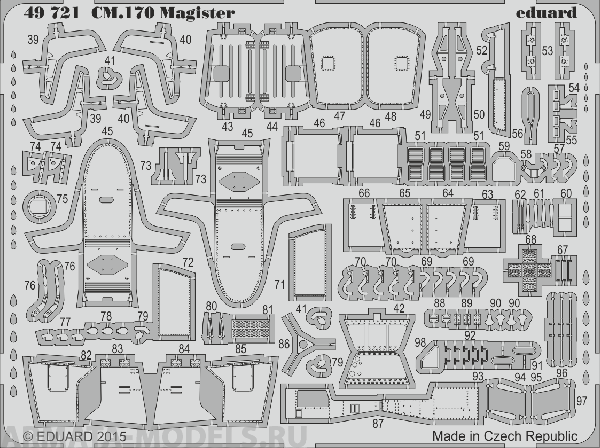 49721ED  SM.170 Magister 1/48