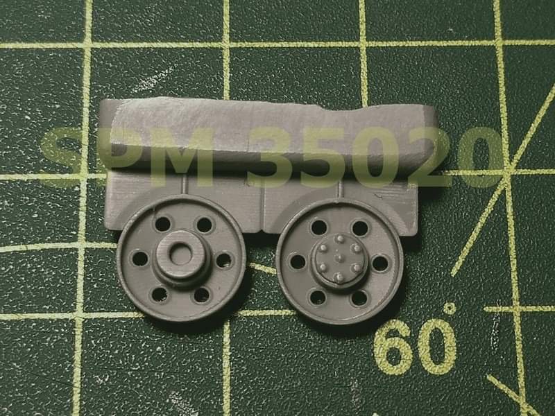 SPM35020 Цельнометаллические поддерживающие катки ALKETT  с янв.44   StuG. III