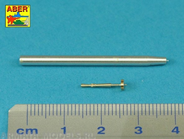 ABR-35-L-224  Дополнения для  Barrel ROQF Mk.I 76,2mm for Matilda Mk.IIICS  with Besa MG barrel для Tamiya 1/35