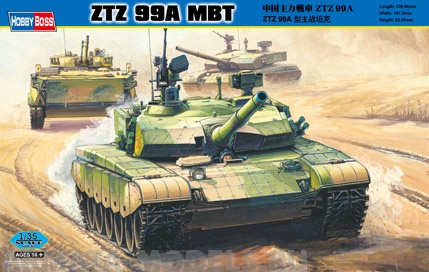 82439 Танк PLA ZTZ 99A MBT Hobby Boss