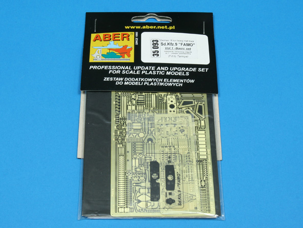 ABR-35-093  Дополнения для  Sd.Kfz.9 „FAMO” – Vol.1 – basic set для Tamiya 1/35