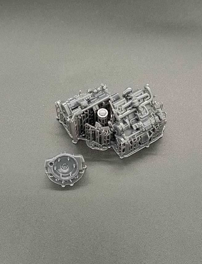 RIM43019 Двигатель КДМ-46 1/43 Red Iron