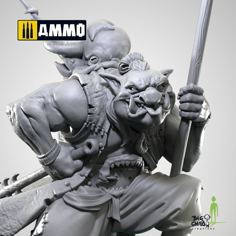 BCBS700018 Миниатюра Gurkhan the Fearless Hunter BIG CHILD