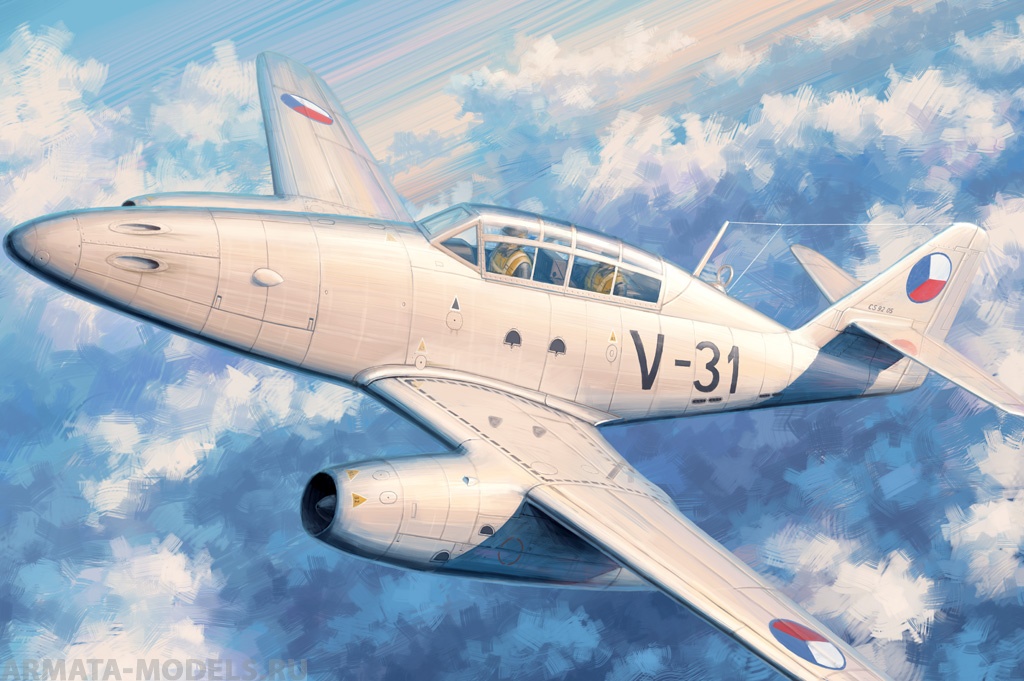 80380 Самолет Me 262 B-1a/CS-92 Hobby Boss