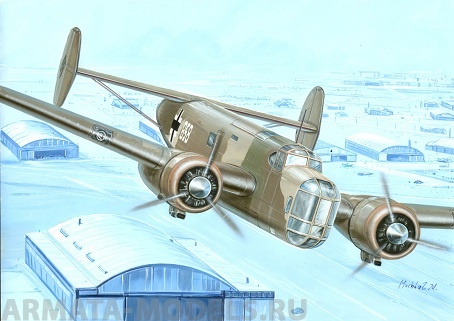 72109 Самолет Fokker T.V Valom