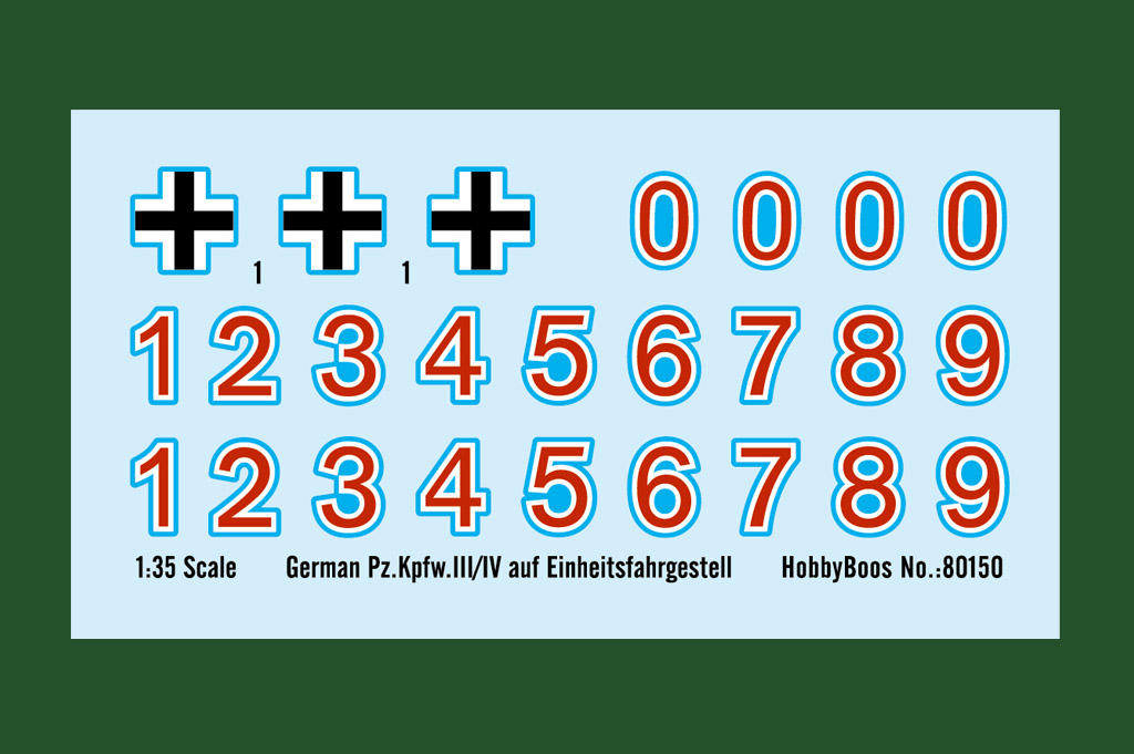80150 Танк German Pz.Kpfw.III/IV auf Einheitsfahrgestell Hobby Boss