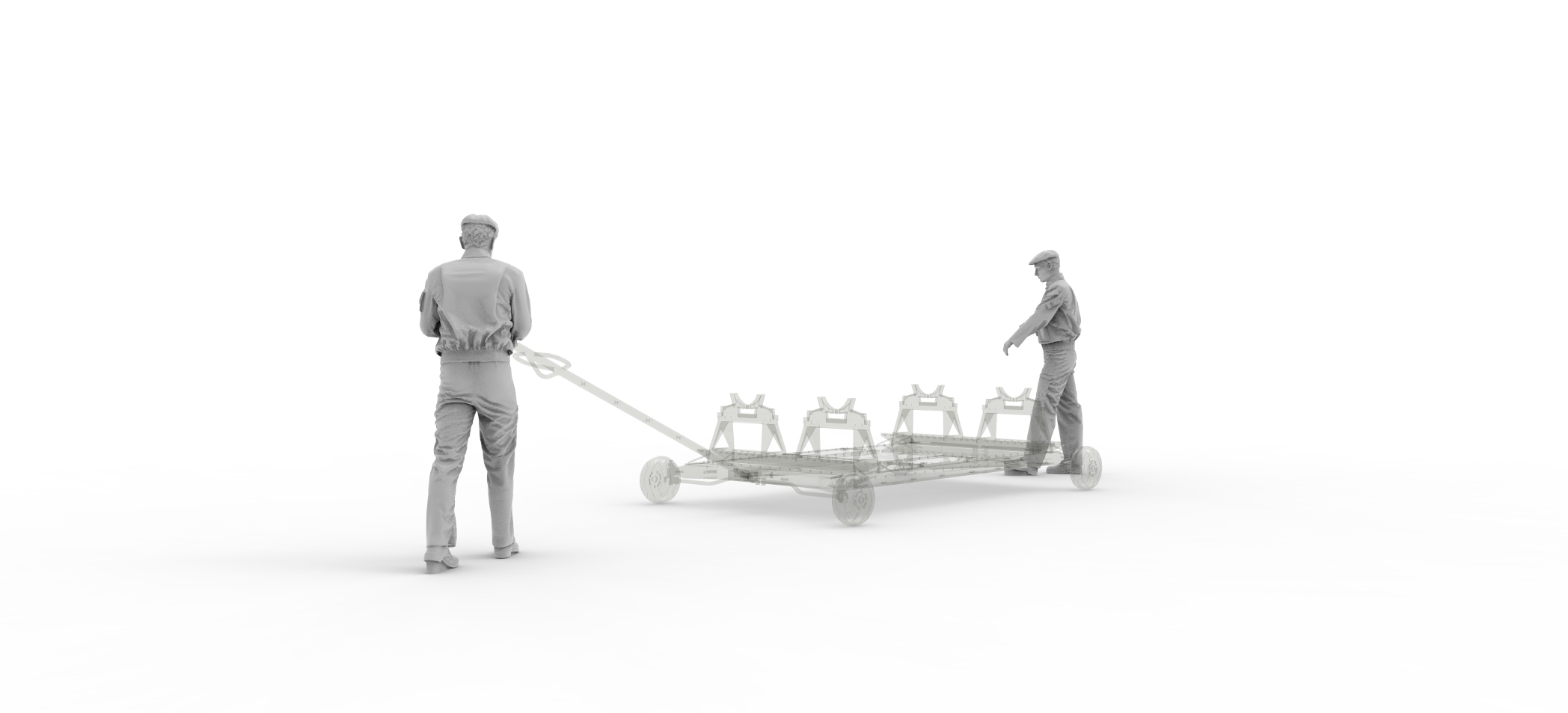 48531-1TMP ТЕХНИКИ ВКС РФ. 2 шт. Набор № 4 Temp Models