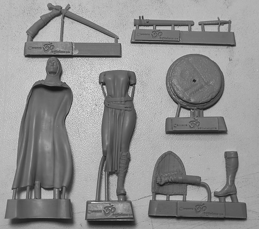 CHM-75064. Миры Фэнтези: Тёмная Жанна. Материал - смола. Chronos Miniatures