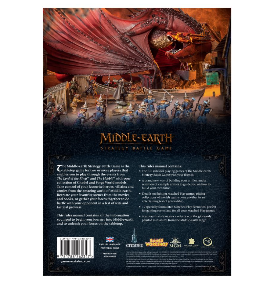 01-01-60GW Книга правил Средиземье: Стратегическая Боевая Игра (англ.) (Middle-earth Strategy Battle Game: Rules Manual (Eng))