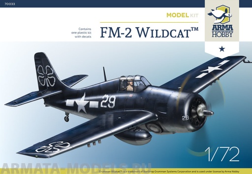 AH70033 FM-2 Wildcat Arma Hobby