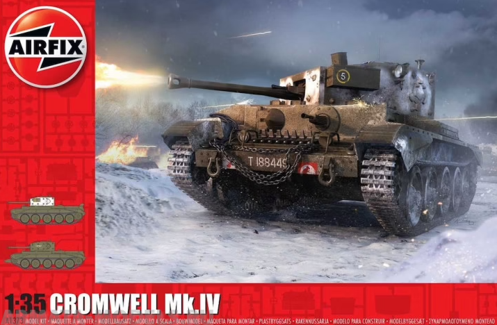 A1373 Сборная модель Танк Cromwell Mk.IV Airfix