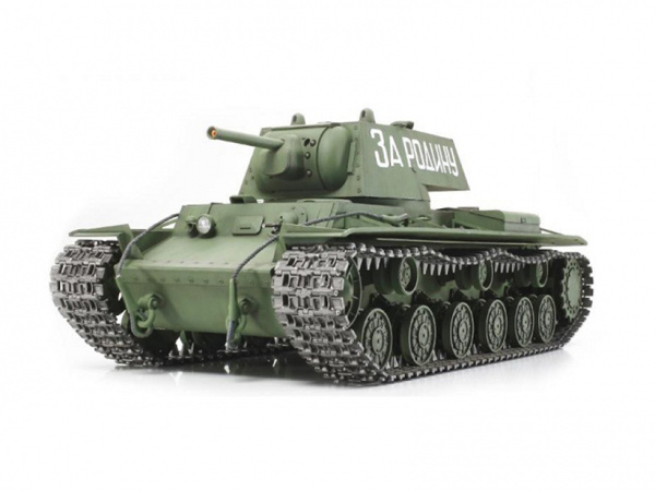 32535 Советский тяжелый танк  KВ-I с 76.2 мм пушкой, металлическим шасси, 3 вариантата декалей. Tamiya