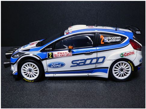 BEL002 Модель автомобиля FORD FIESTA S2000 HIRVONEN MC 2010 Belkits