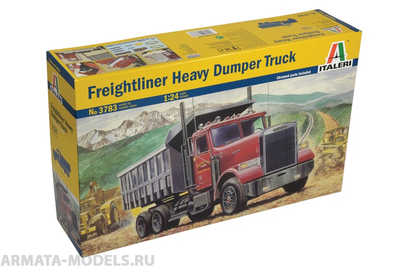 3783ИТ Грузовик Freightliner Heavy Dumper truk Italeri