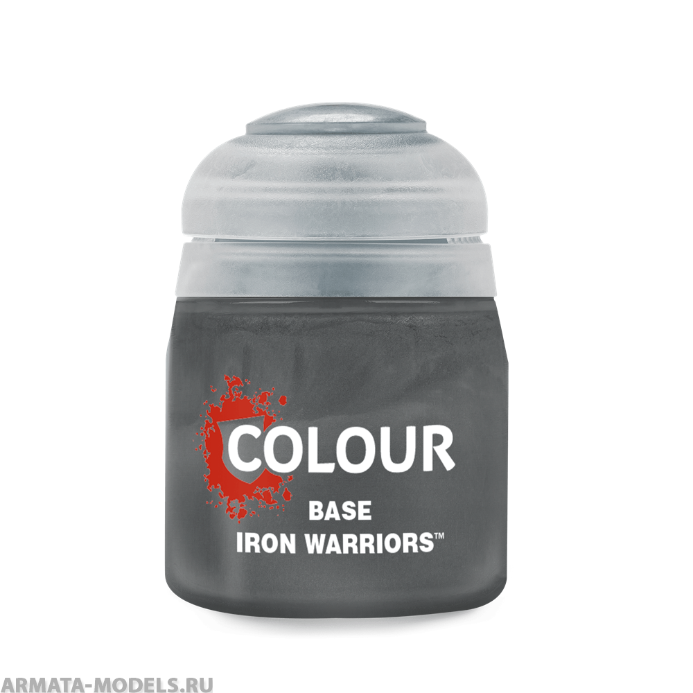21-48GW Краска База: железные воины (12 мл)(BASE: IRON WARRIORS (12ML))