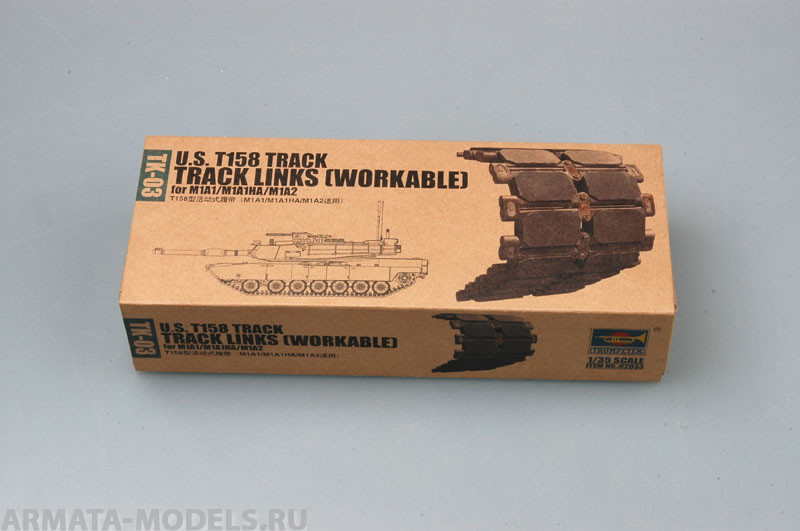 02033P Траки для U.S. T158 track for M1A1/M1A1HA/M1A2