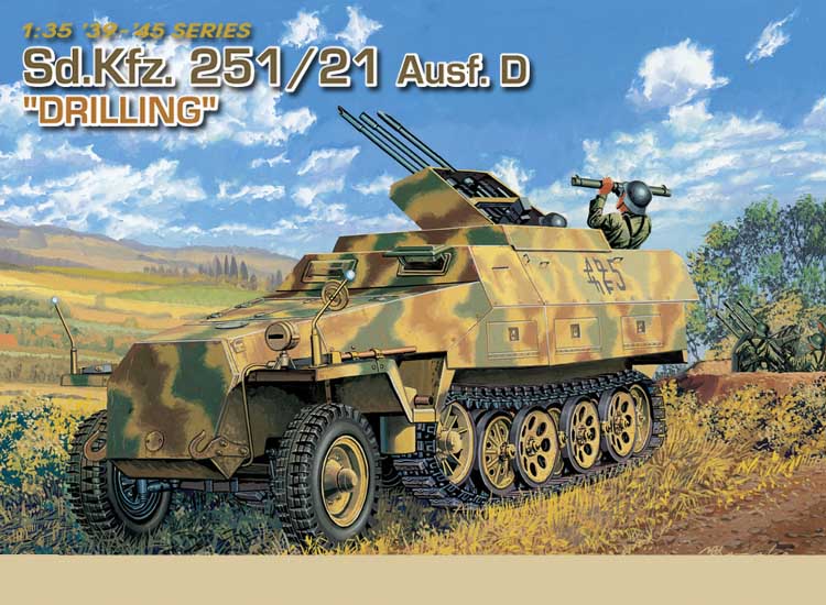 6217Д Sd.Kfz.251/21 Ausf.D DRILLING Dragon