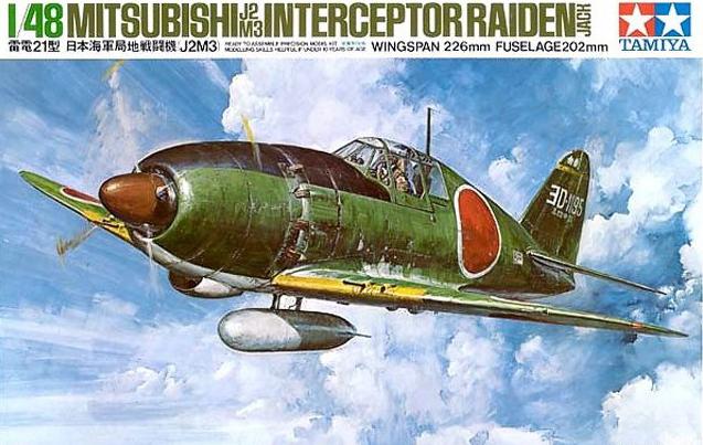 61018T Mitsubishi J2M3 Interceptor Raiden (Jack) Tamiya
