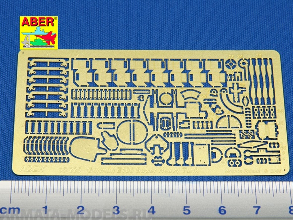 ABR-35-225  Дополнения для  German E100 Super Heavy Tank для Trumpeter 1/35