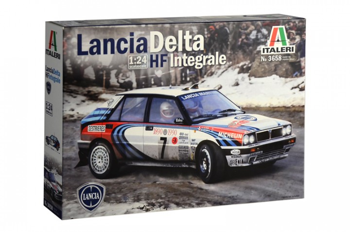 3658ИТ Автомобиль LANCIA DELTA HF INTEGRALE Italeri