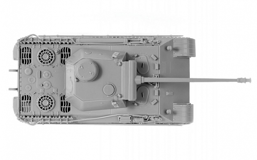 5010 Немецкий средний танк Пантера T-V Ausf D Звезда