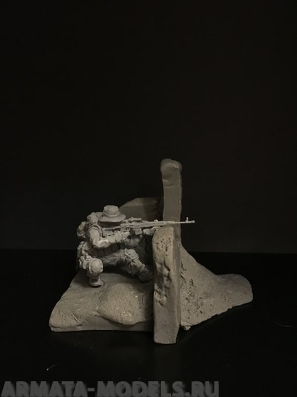 5055ТБ Снайпер стреляющий из укрытия в панаме Три Богатыря