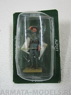ALP077 Фигура Comando 1917 Caporale portaordini, 1/32 Del Prado Del Prado