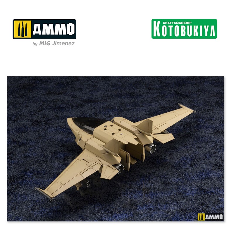 KTOHG072 Сборная модель Hexa Gear Plastic Model Kit Booster Pack 005 Desert Yellow Ver. KOTOBUKIYA