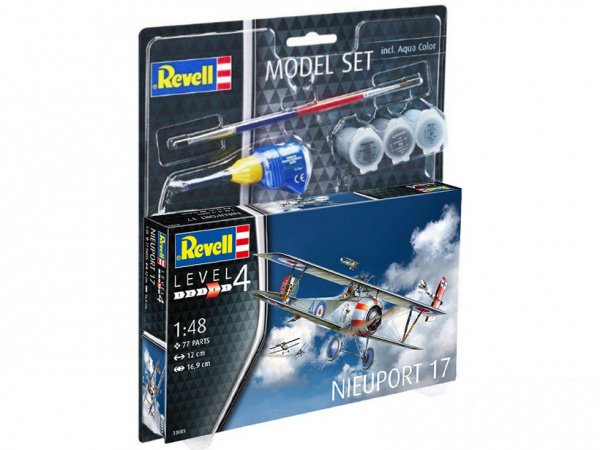 63885RE Набор Французский истребитель  Nieuport 17 Revell