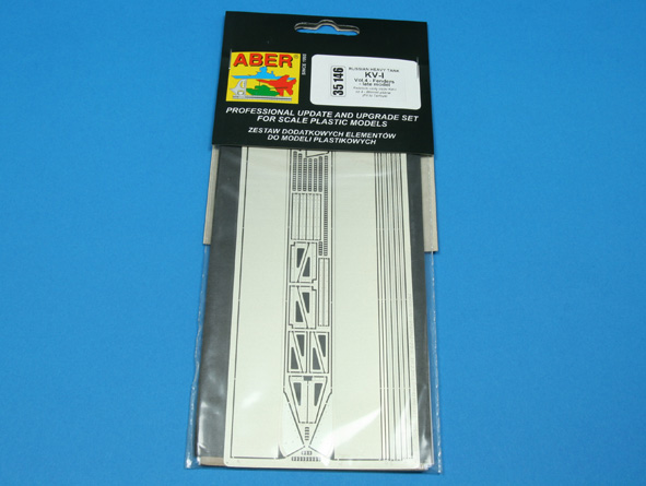 ABR-35 146  Дополнения для  Russian Heavy Tank KV-I  vol4-Fenders – late model для Tamiya 1/35
