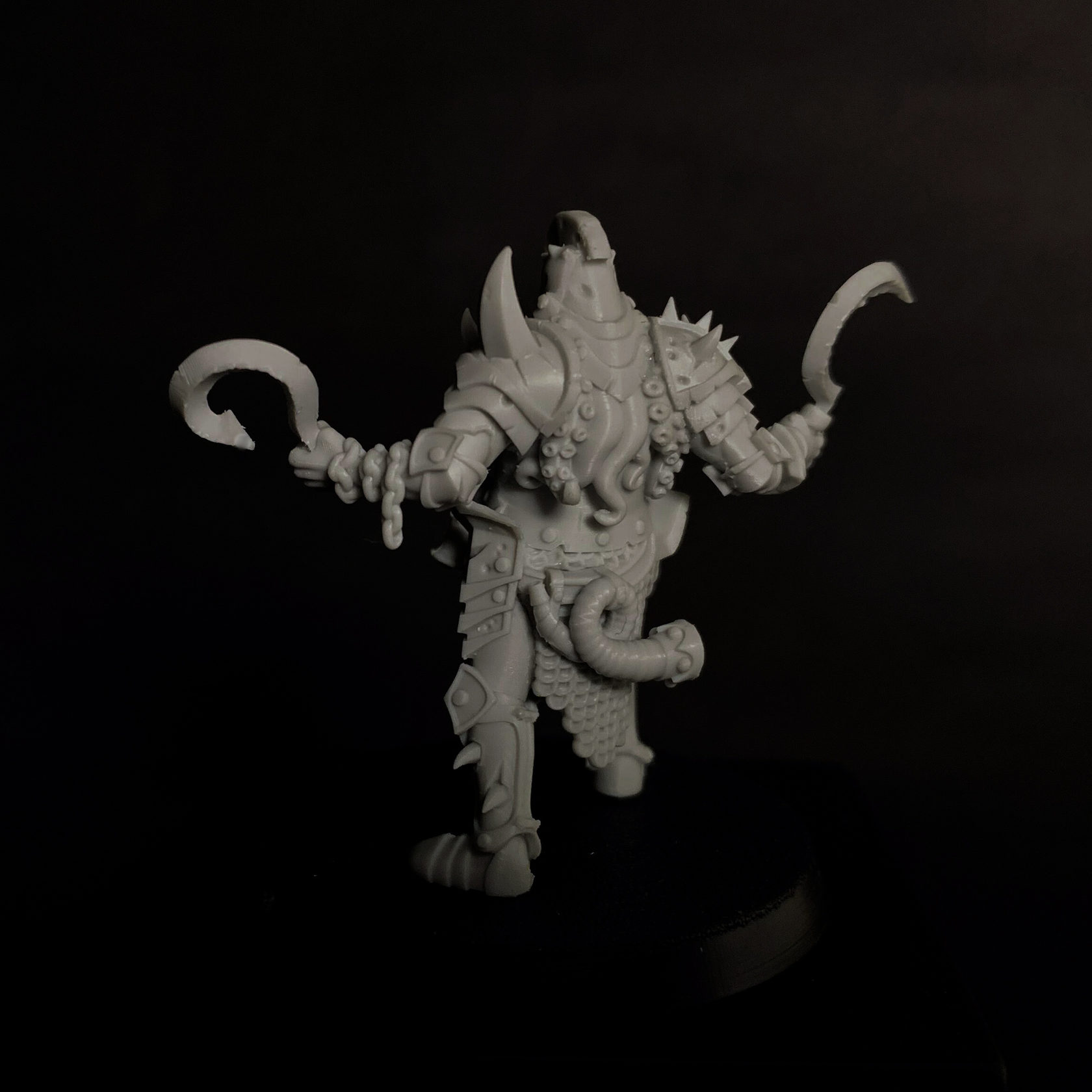 BCK-WG-014 Глашатай Скверны | Игровая миниатюра 32 мм Blood Carrot Knights