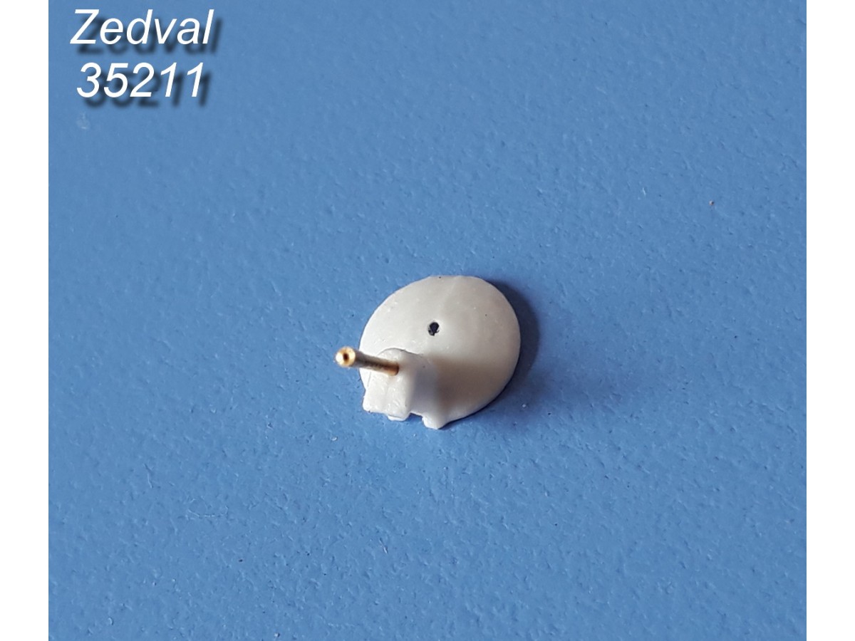 35211 7,62 мм ствол пулемета ДТ. с бронемаской