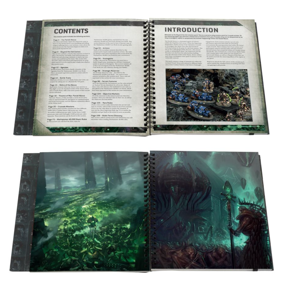 40-12GW Набор миссий За Завесой (англ.) (Crusade Mission Pack: Beyond the Veil (Eng))