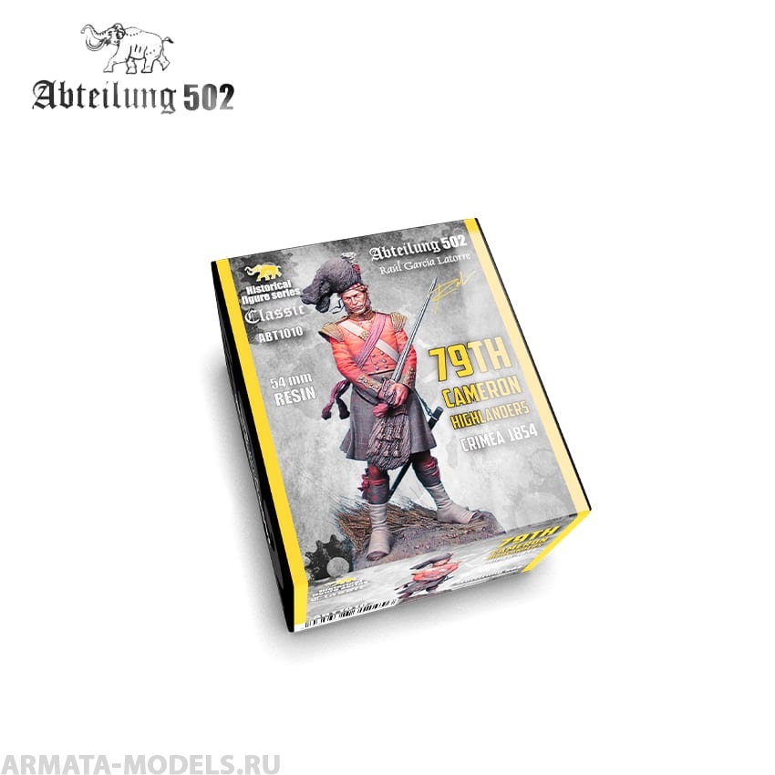 ABT1010 79TH CAMERON HIGHLANDERS - CRIMEA 1854 Abteilung 502