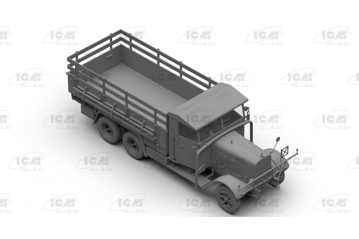 DS3508 3-осные грузовые автомобили (Henschel 33D1, Krupp L3H163, LG3000) ICM