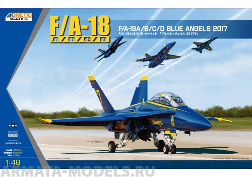 K48073 BLUE ANGELS 2017 F/A-18A/B/C/D Kinetic