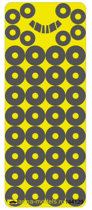 AM144188 Маска окрасочная для Ту-144