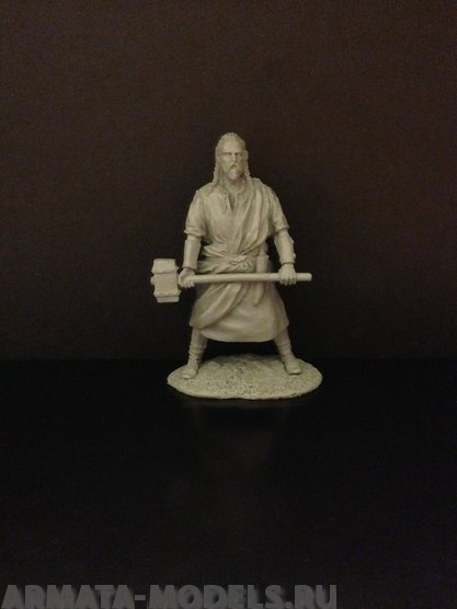 304ТБ Пеший шотландец с молотом Три Богатыря