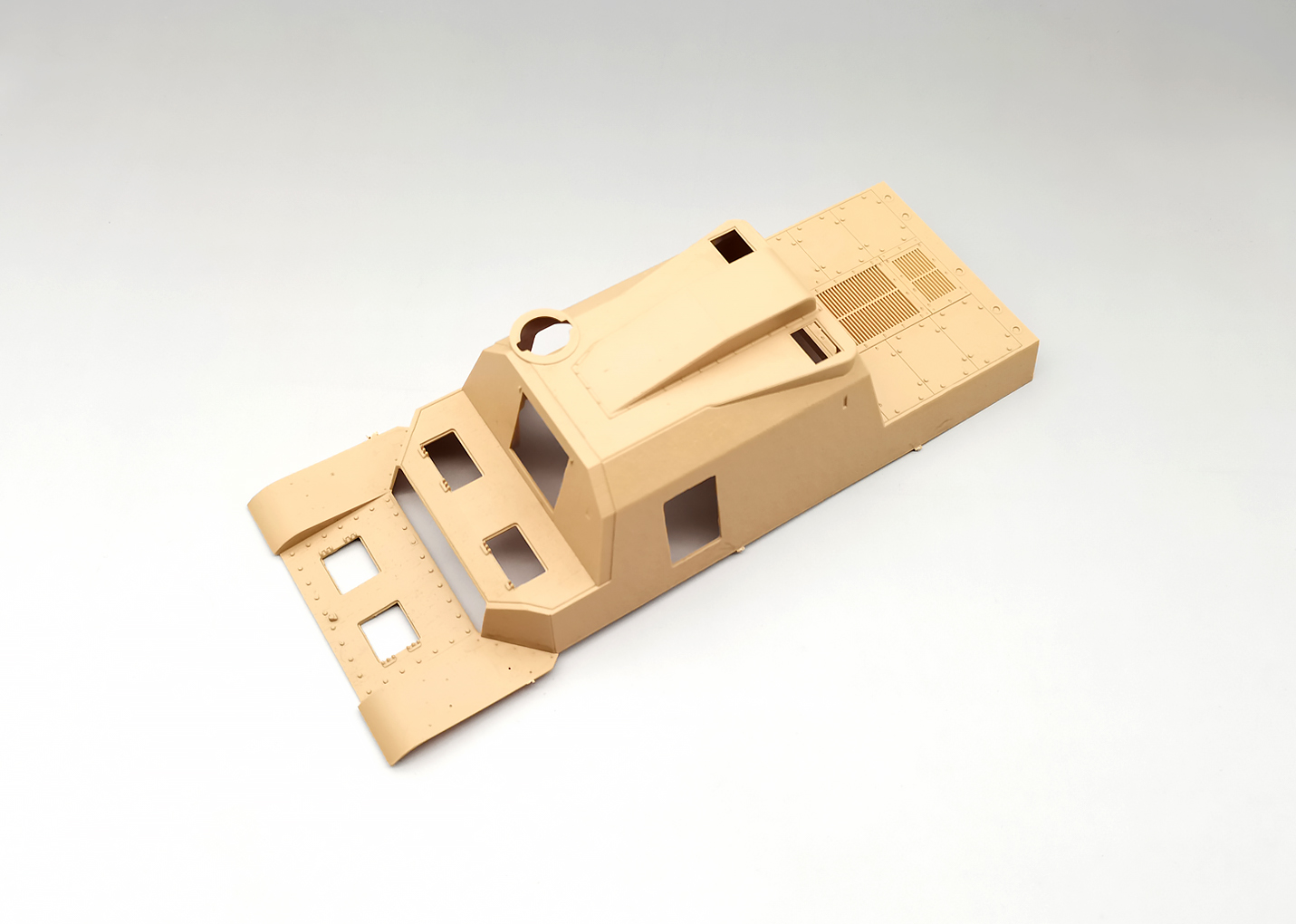 AH35A031 Японская эксперементальная САУ IJA Experimental Gun Tank Type 5 (Ho-Ri II)IJA Exp Amusing Hobby