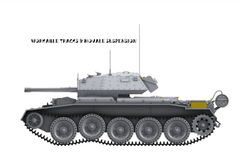BT012 British cruiser tank, crusader MKIII BORDER MODELS