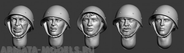 ARM356041 Советские солдаты в касках ВОВ, №2 ARMOR35